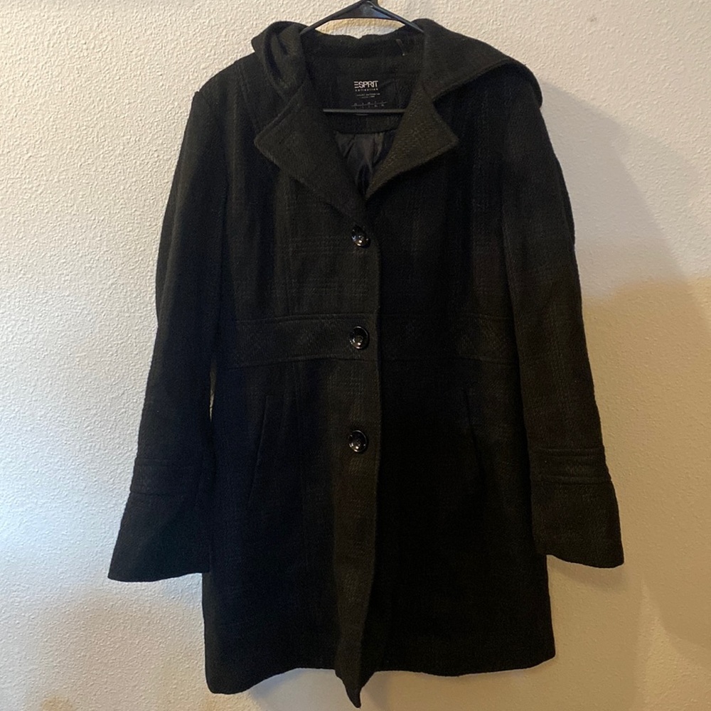 E spirit luxury outerwear jacket size large